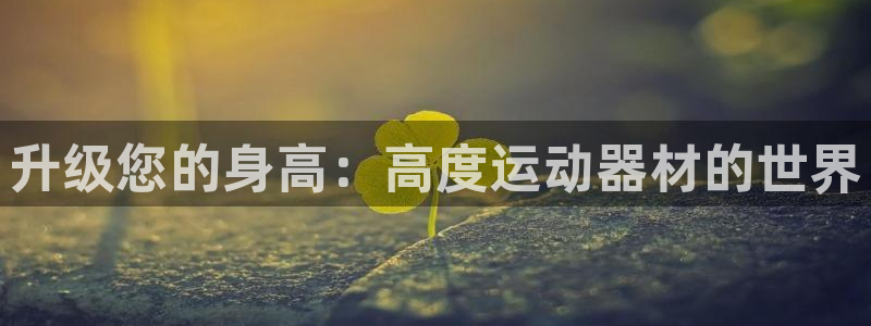 k1体育官网下载招商电话是多少：升级您的身高：高度运动器材的