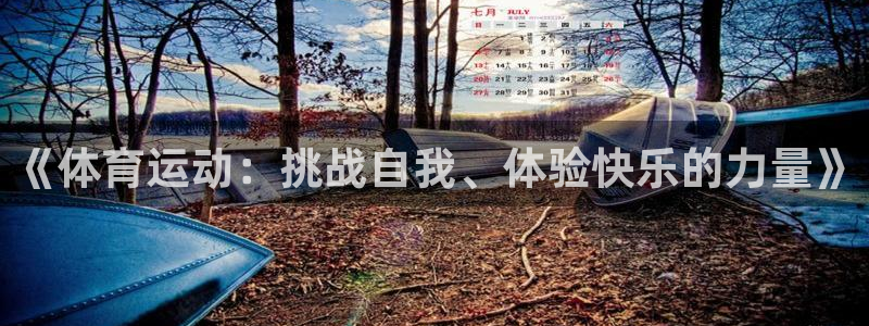 三亿体育：《体育运动：挑战自我、体验快乐的力量》